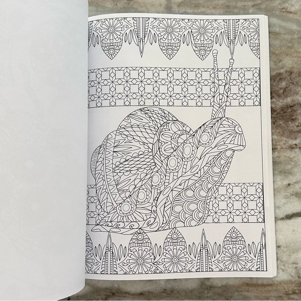 New Adult Coloring Book - Animals - Timeless Creations Creatures Of Beauty